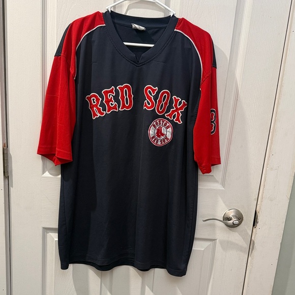 dynasty Other - Red and Navy Red Sox Jersey y2k